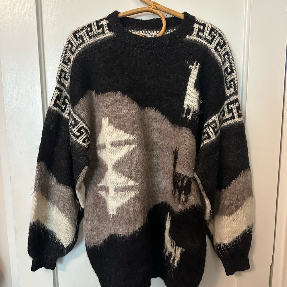 Vintage Alpaca Wool Sweater